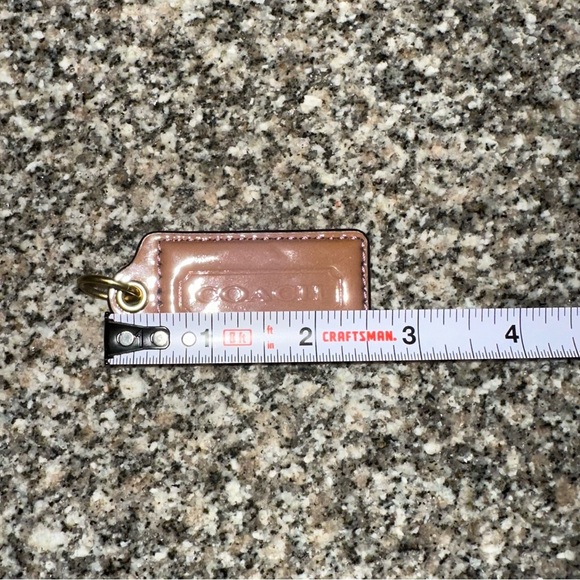 Coach tag for keychain, brown - Picture 3 of 4